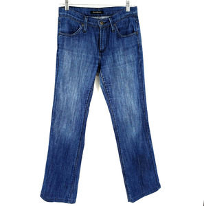James Jeans Womens Size 26 Blue Dry Aged Fitted Mid Rise Made in USA Denim Jeans